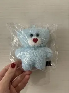 mojojojo LOWRYS FARM トイキーホルダー クマ　水色