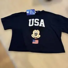 新品！チマジロ　Disney ミッキー USA Tシャツ 120cmのサムネイル
