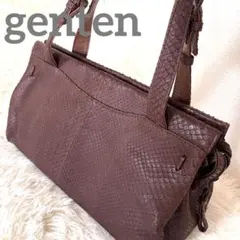 genten by RH milano イタリア製 蛇革 ショルダーバッグ - メルカリ