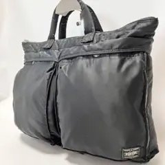 美品 ポーター タンカー ヘルメットバッグ ブリーフケース A4 ブラックのサムネイル