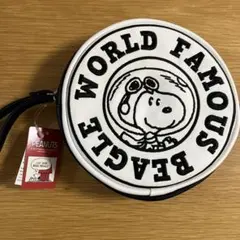 S-98 スヌーピー　丸型　ポーチ　タグ付き　新品未使用