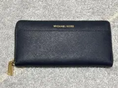 MICHAEL KORS ネイビー 長財布