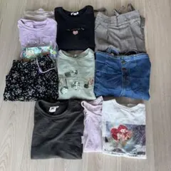 女の子　130　まとめ売り　秋冬 子供服 秋冬 18点まとめ売り 130センチ 女の子