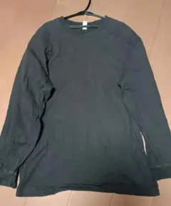 ALSTYLE 長袖カットソー Lサイズ ブラック グレー