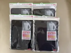 UNIQLOユニクロ◆ヒートテック◆クルーネックT長袖XXL 未開封4枚セット