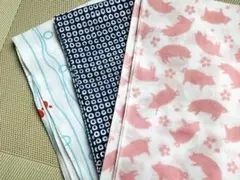 小紋柄 手ぬぐい 3枚セット