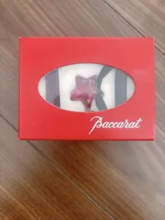 Baccarat 星型ペンダント ネックレス