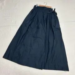 エテルニテデソワ　ロングワイドパンツ　ハイウエスト　日本製　ボトムス　a1858