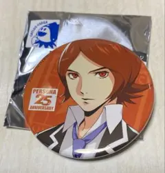 ペルソナ 25周年 トレーディング缶バッジ 主人公 周防達哉 - メルカリ