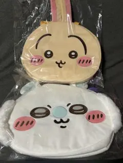 ちいかわ おかおBIGボストンバッグ 2種セット うさぎ　モモンガ