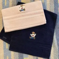 Ralph Lauren ラルフローレン フェイスタオル　2枚セット　ポロベア
