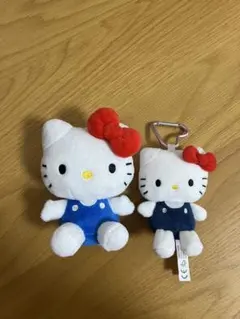 ハローキティ ぬいぐるみセット 大小サイズ
