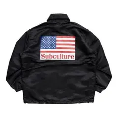 Subculture コーチジャケット ブラック size1