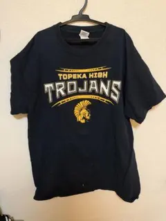 ロゴ半Tシャツ LサイズブラックGILDAN