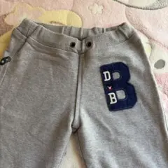 DOUBLE.B スウェット素材長パンツ