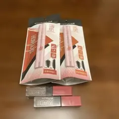 メイベリン マスカラ 03 あさやけブルー 04 ゆうやけオレンジ 眉墨2本