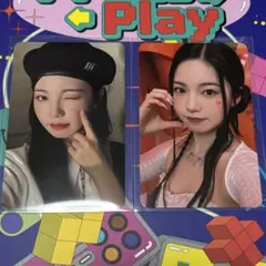 NiziU アヤカ 封入トレカ　ポストカード　press play