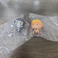 一番くじ 鬼滅の刃 D賞 ちょこのっこフィギュア 善逸 獪岳 2体セット