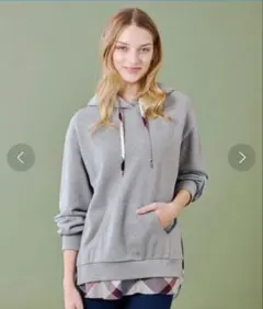 【オンラインストア限定】　ブルーレーベル　セントラル裏毛パーカー