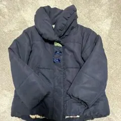 プティマイン　ダウン　ネイビー　100cm キッズ　中綿コート