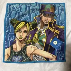 新品タグ付き　ジョジョ　６部　ハンカチ　ストーンオーシャン