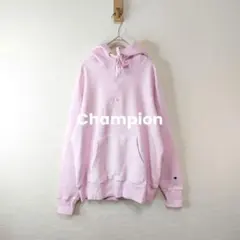 チャンピオン リバースウィーブ スウェット トレーナー　ピンク　M　青タグ　目無