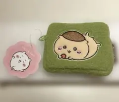 ちいかわふわふわミニポーチ くりまんじゅう