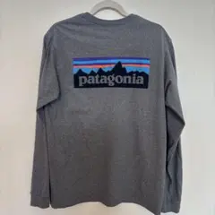 patagonia グレー 長袖カットソー
