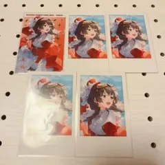 にじさんじ SitR 東京 チェキ風カード 月ノ美兎 5点