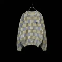 【Vintage】 90s 3D Texture Sweater