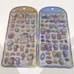 ドラえもん スヌーピー コットンパフィー シール 正規品