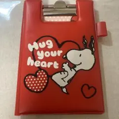 スヌーピー クリップボード ユニバ 2012 レトロ