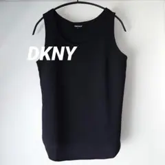 DKNY ダナ・キャラン ブラックカラー タンクトップのサムネイル