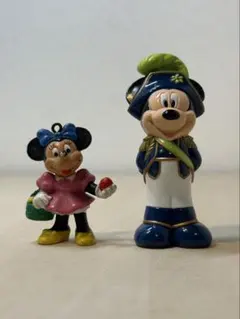 ミッキー＆ミニー グッズ　置物、キーホルダーチャーム