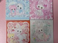 メモ帳　おすそ分け　うさぎ　猫