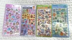 【正規品】ボンボンドロップシール　ディズニー　４種