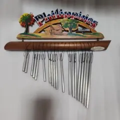 【最終お値下げ】Philippines 木製 ウインドチャイムのサムネイル