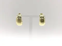 状態良好 ■ モネ Monet イヤリング ■ GP ゴールド 太さ最大1cm
