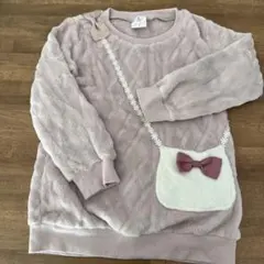 Cest geant ふわふわトップス　120サイズ　ピンク