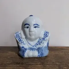 【福助】磁器人形　陶器　商売繁盛　縁起物のサムネイル