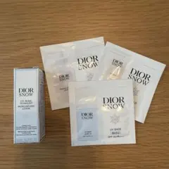【匿名配送】Dior サンプル 化粧水 乳液 美容液 ベース