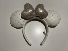 ディズニー キルティング カチューシャ ホワイト