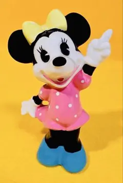 1983年ミニーマウス開園当時フィギュア陶器昭和レトロ人形TDL置物ビンテージ