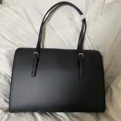 黒 合成皮革 ビジネスバッグ　就活 新卒 入学式