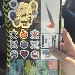 ONE PIECE × NIKE スペシャルコラボステッカー42.43特大合併号