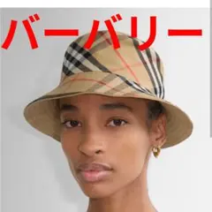 BURBERRY バーバリー リバーシブル 帽子 レディース ノバチェック