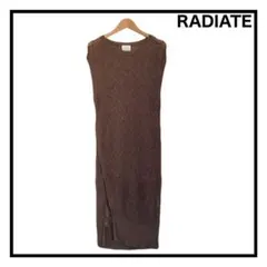 スコットクラブ　RADIATE　ワンピース　ノースリーブ　ロングベスト　ジレ　M
