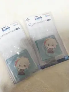 原神　一番くじ　G賞　万葉　2点セット