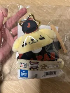 タイトーくじ　サンリオ＆侍ジャパン D賞 ポムポムプリン