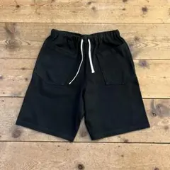 ★美品 ブルーブルー スウェットショートパンツXLサイズ ブラック ハリランのサムネイル